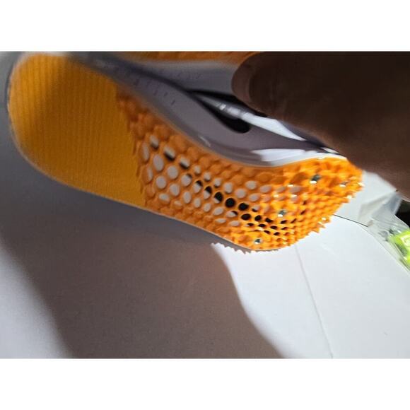 Nike TJ Triple Jump Elite 2 Track Shoes White Black Spikes Mens 9 Womens 10.5 - Picture 10 of 16